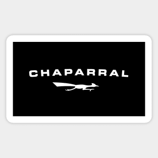 Chaparral Can Am - white print Sticker